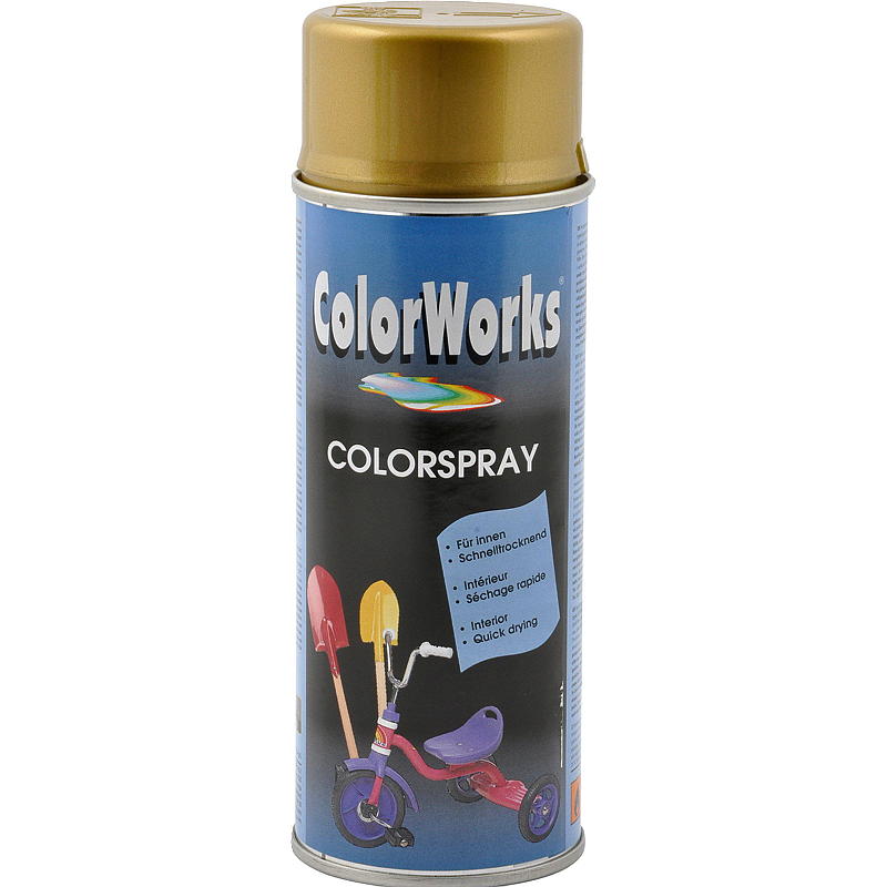 ColorWorks Sprayfärg 400ml Guld Colorworks