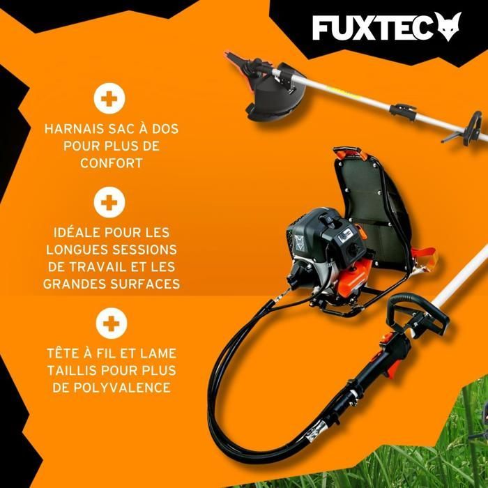 FUXTEC FX-MS152T 52cc 3HP Backpack Petrol Brushcutter