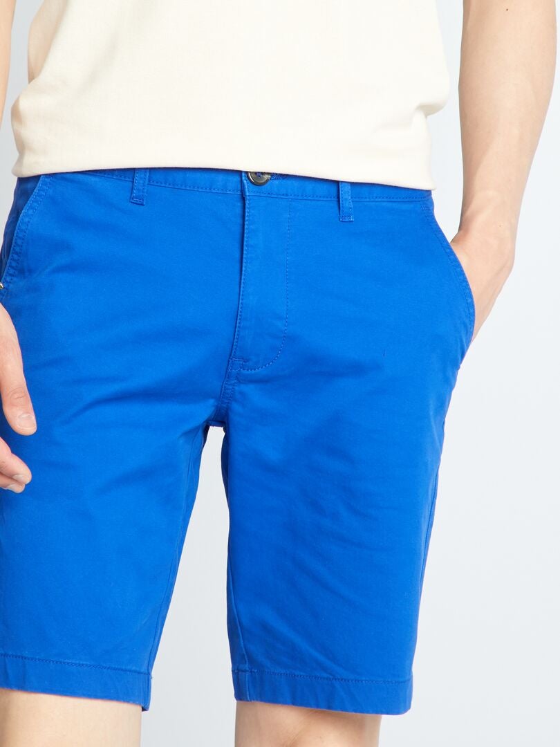 Bermuda chino's - blauw