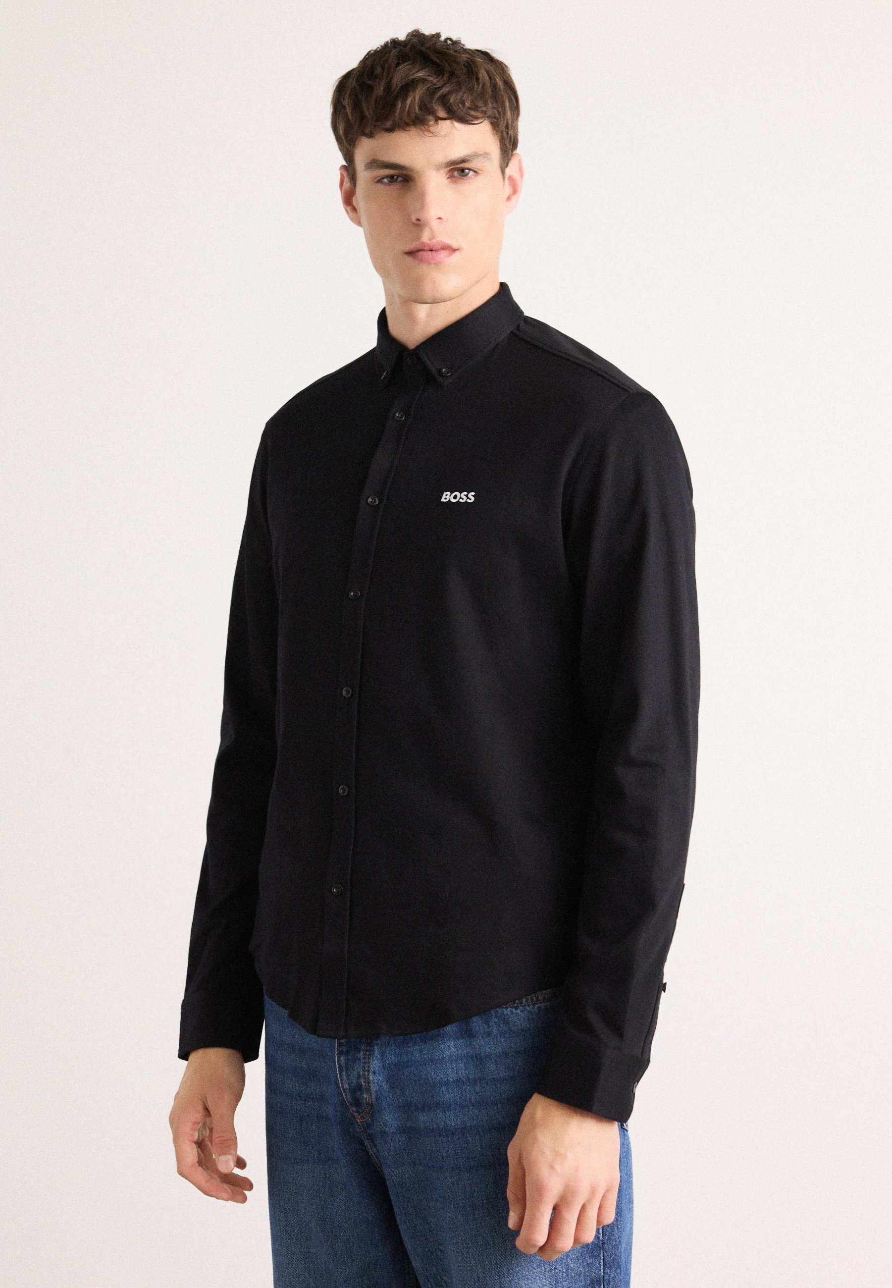 BOSS MOTION - Koszula - czarna