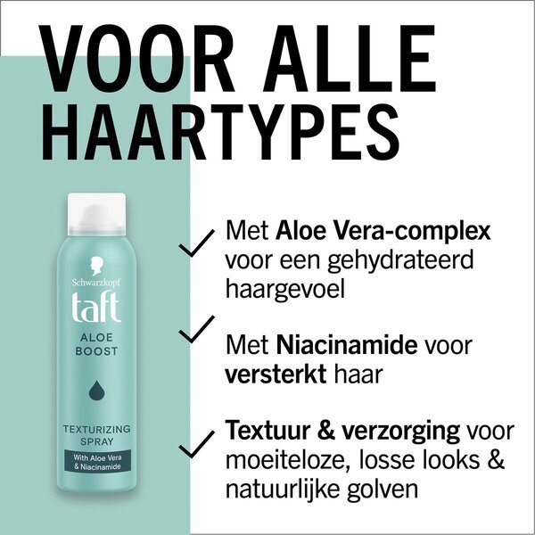 Taft Aloe Boost текстурирајући спреј<br>150ml