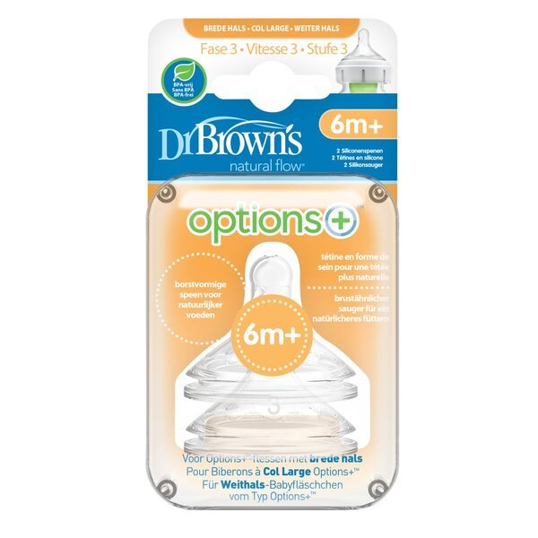 Dr. Brown's Options+ cuclji 6+M Phase 3<br>2 kosa