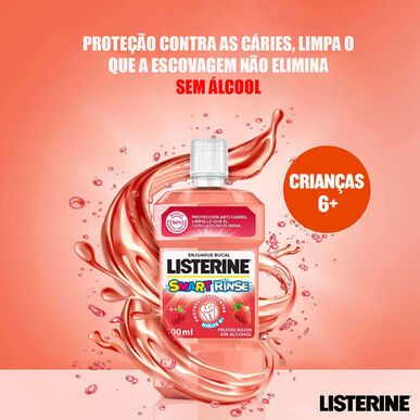 Listerine Smart Rinse ústní elixír pro děti 500 ml