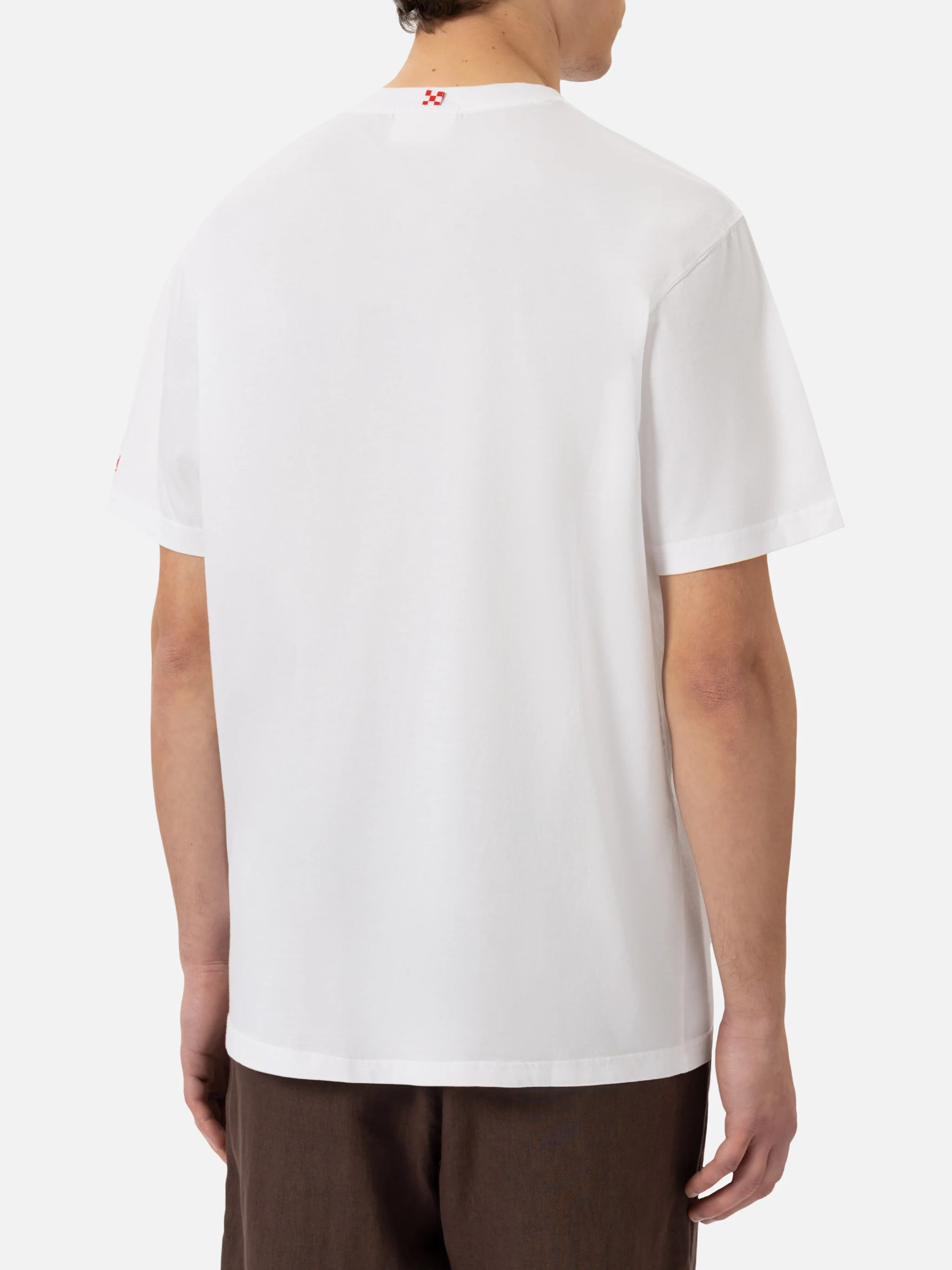 T-shirt Man in cotone con stampa 