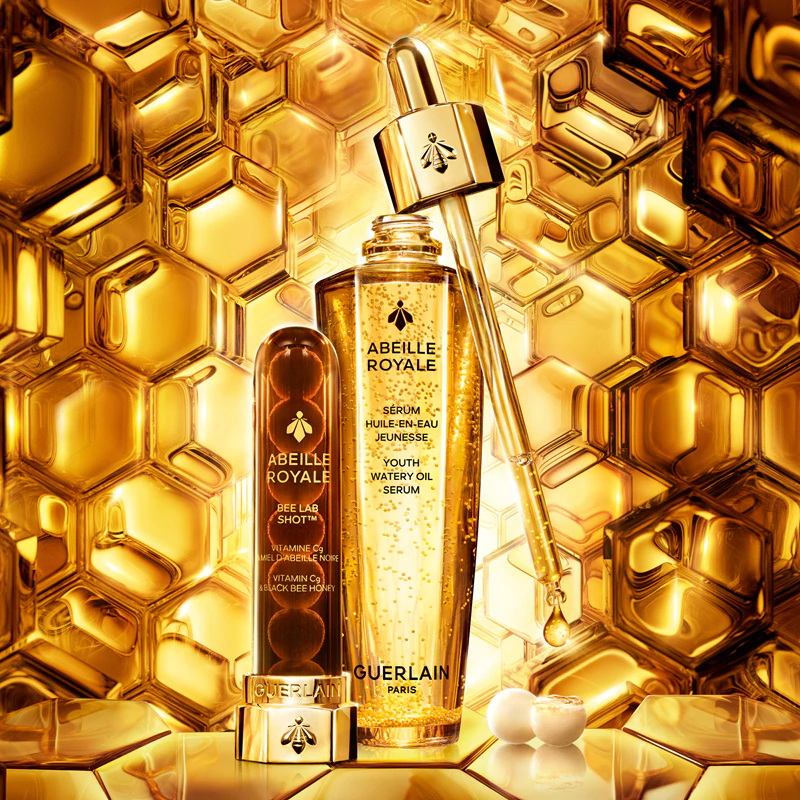 GUERLAIN Abeille Royale Bee Lab Shot & Youth Watery Oil Serum sada péče o pleť
