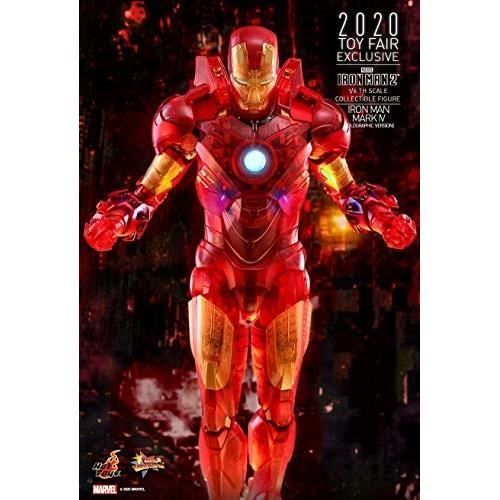 Verzamelbaar beeldje - HOT TOYS - Iron Man Mark IV - holografische versie - Marvel