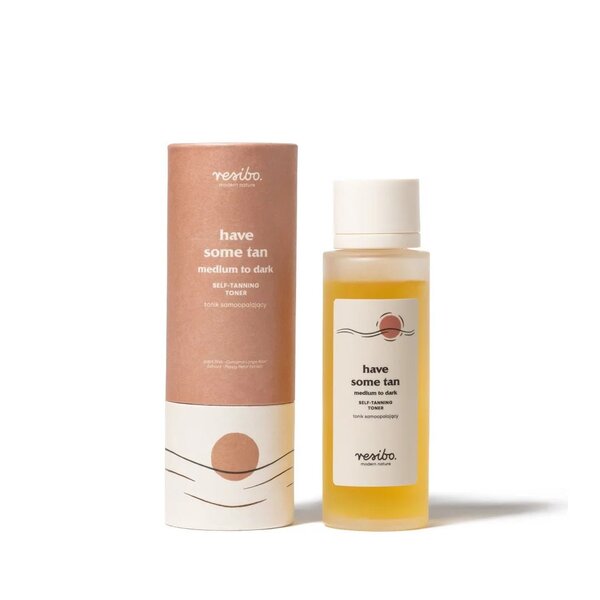 Resibo HAVE SOME TAN Medium till mörk brun utan sol-toner 100ml