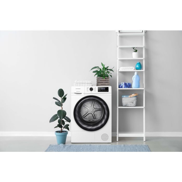 Schneider SCSL9HP-WD - 9 kg warmtepompdroger wit