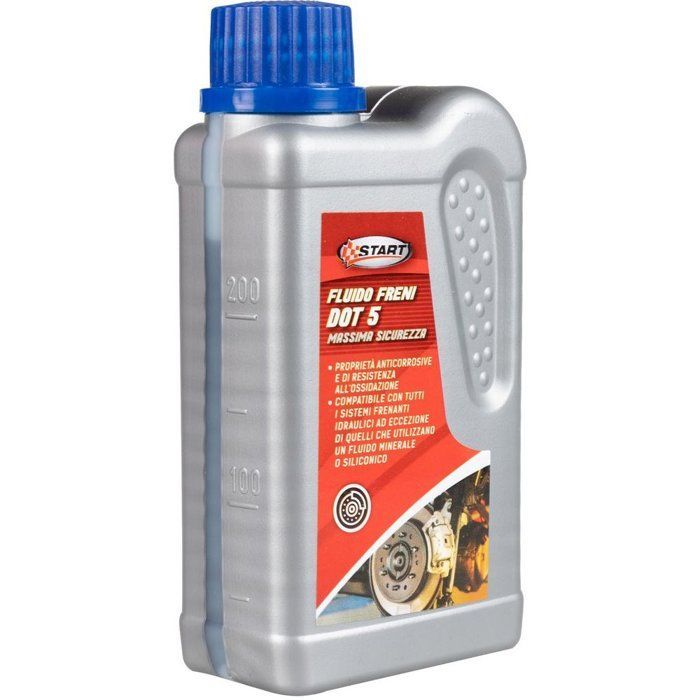Líquido de frenos START DOT 5 250 ml - Anticorrosión y resistente a la oxidación para automóviles