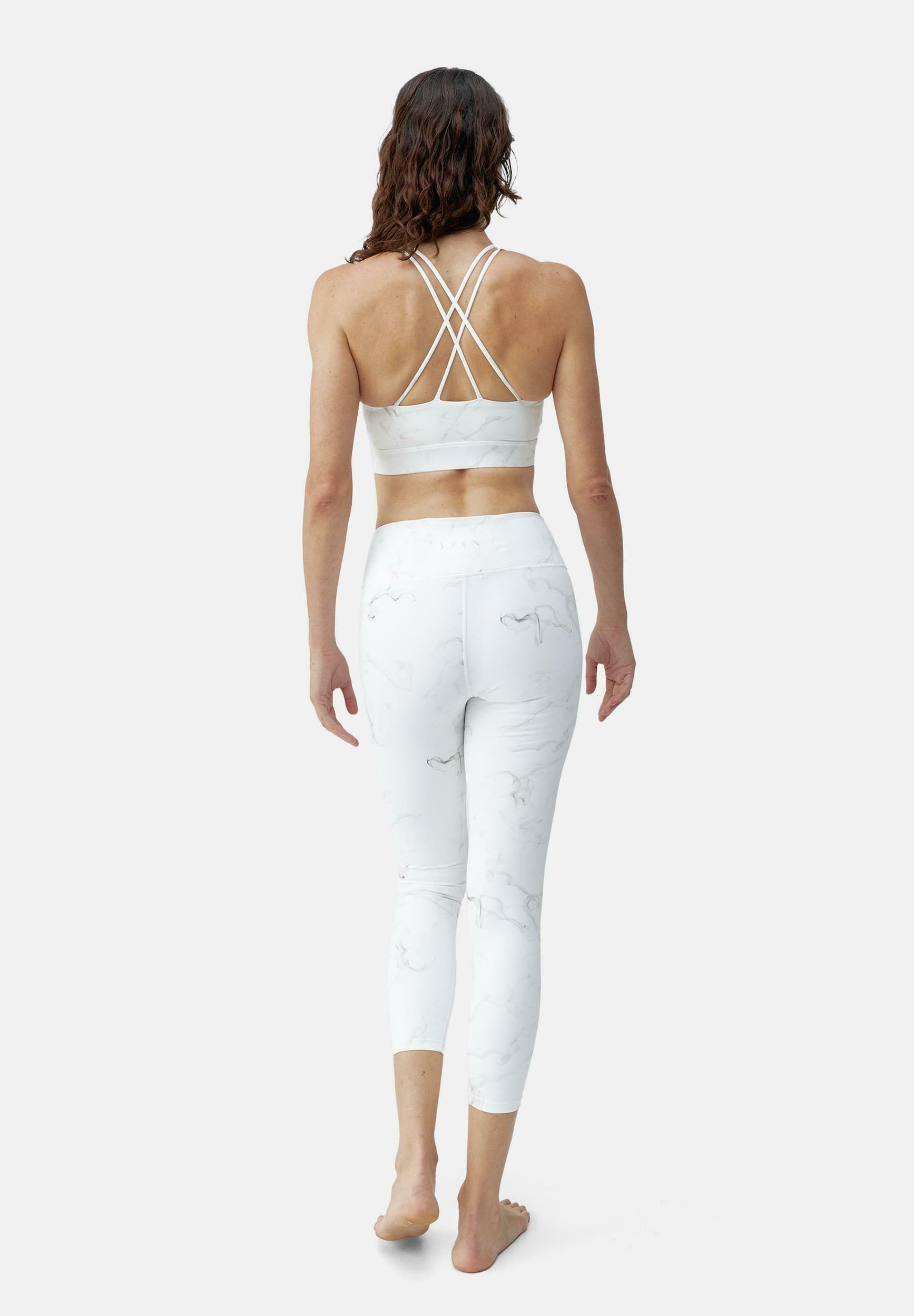 Calça legging de ioga Born Living - bege
