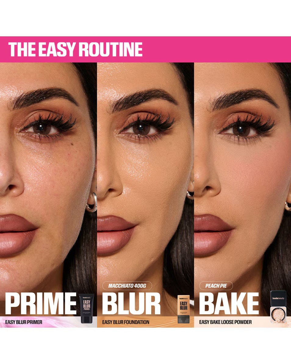 HUDA BEAUTY EASY BLUR BRONZE FUDGE PRIMER