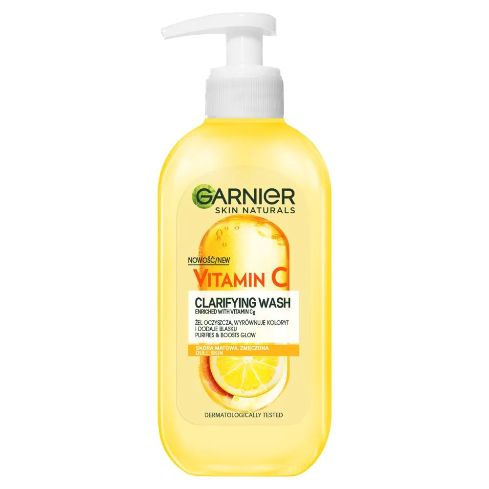 Garnier Skin Naturals Witamina C Żel Oczyszczający z Witaminą Cg