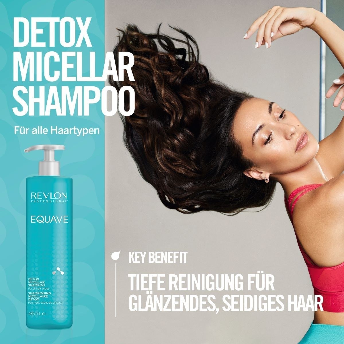 Revlon Professional Equave Detox micelarni šampon – Za sve tipove kose – 485 ml