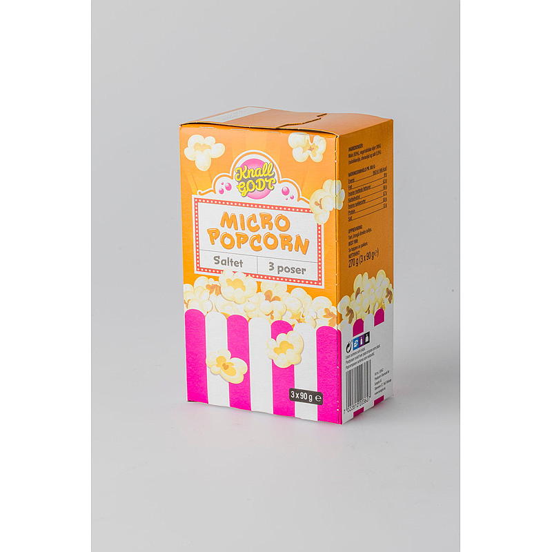 KnallGodt Micropopcorn 3-pack KnallGodt