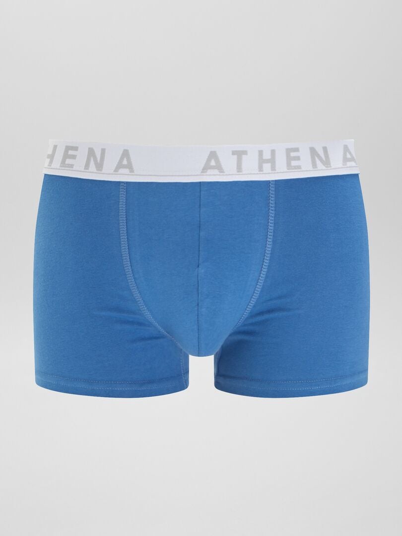 Conjunto de 3 cuecas boxer - AZUL