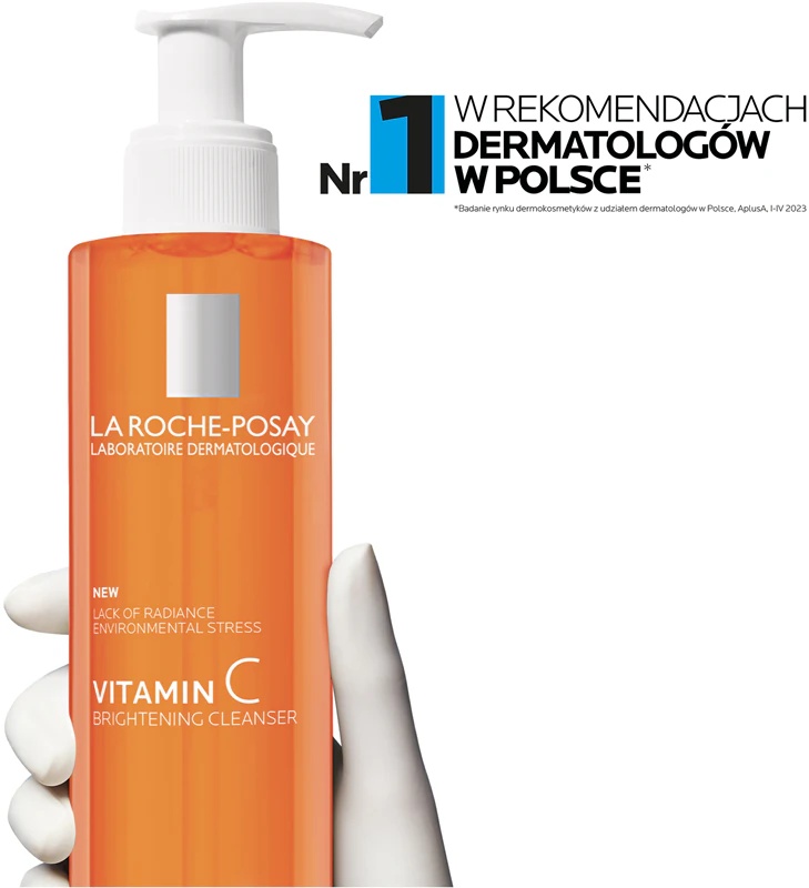 La Roche-Posay Pure Vitamin C пенасти гел за чишћење са ефектом осветљавања
