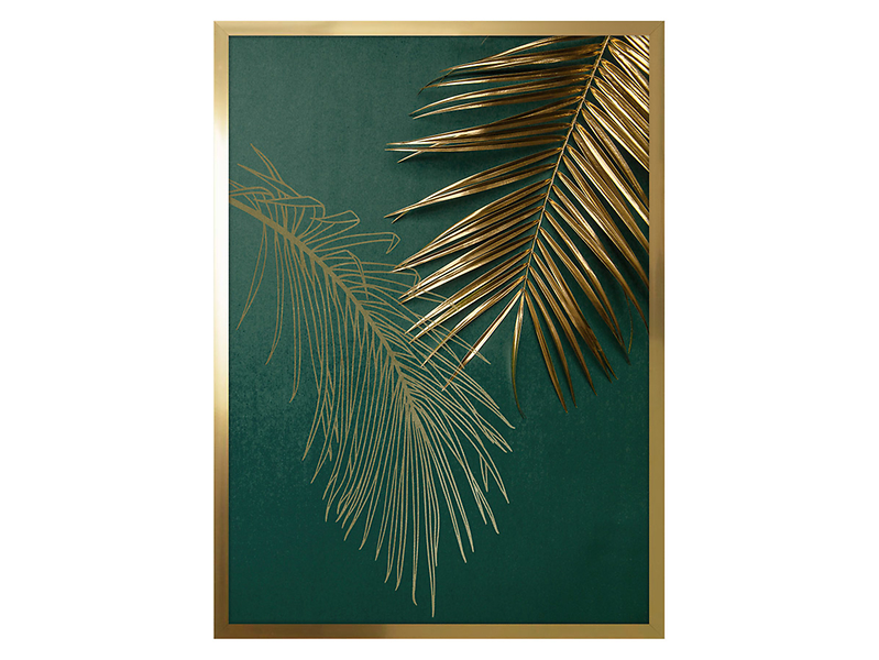 Obraz Gold Tropical 50x70 cm