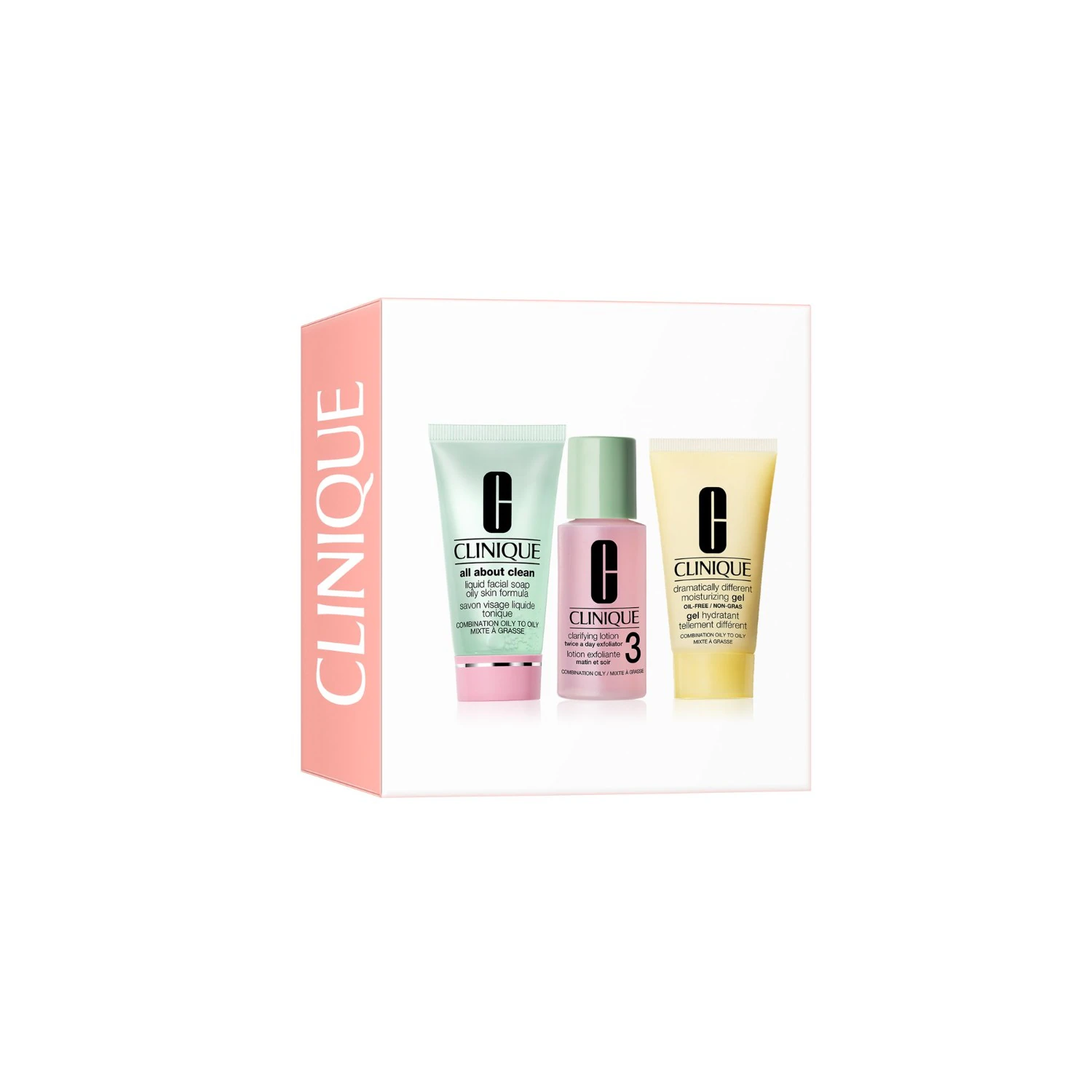 Clinique Kit Découverte Basic 3 Temps Peaux Mixtes à Grasses