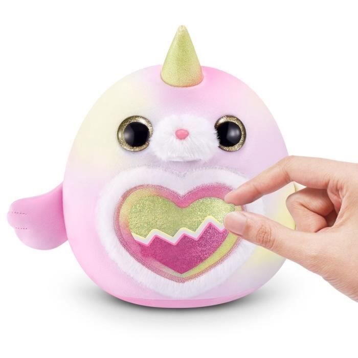 Surprise Plush Egg - RAINBOCORNS - Eggzania Frozen Mania - Frosty Theme - Plush to Discover - Accessories Included
