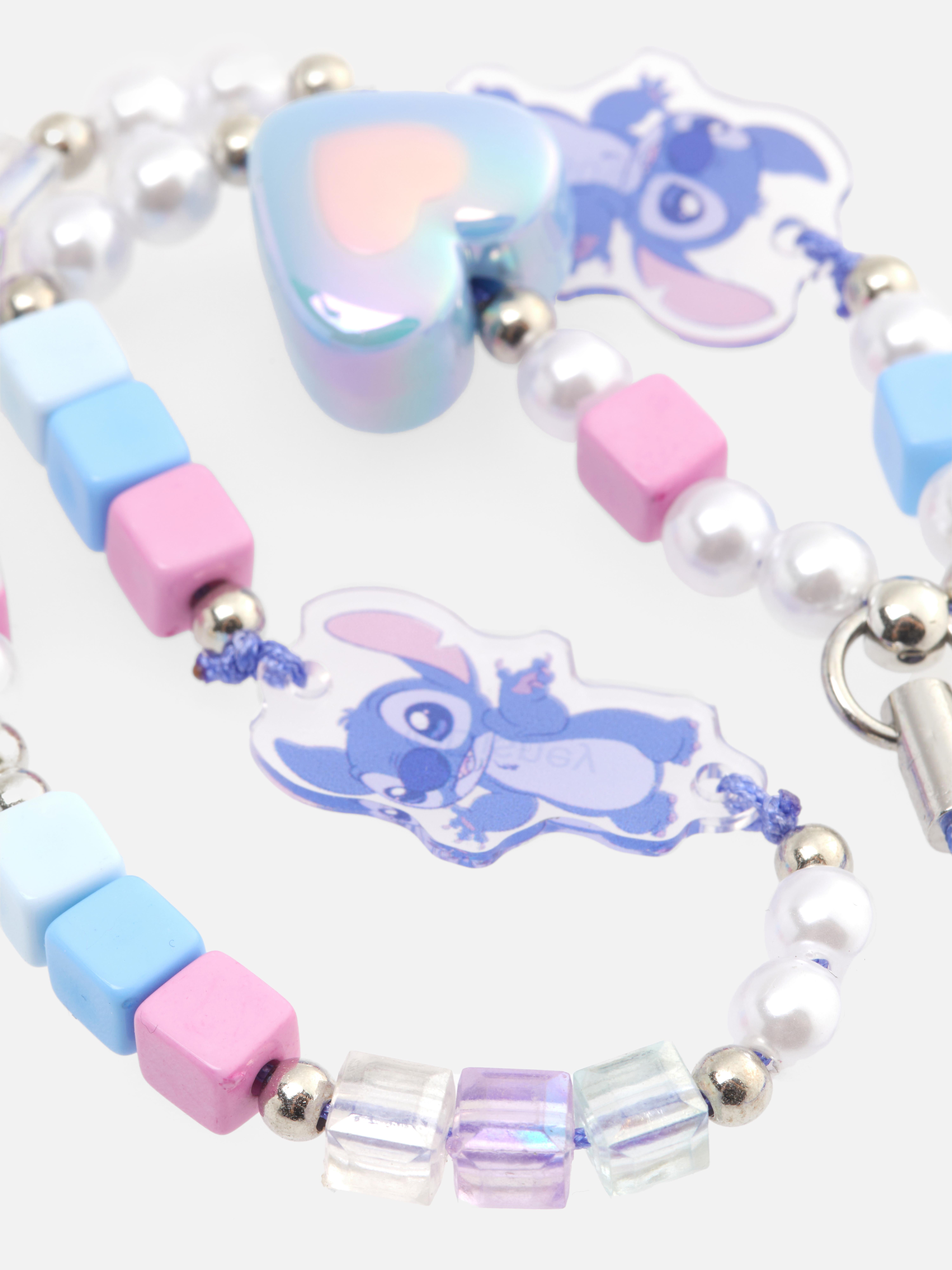 „Disney“ telefono pakabukas „Stitch“ „Disney“ telefono pakabukas, papuoštas spalvingais karoliukais ir mielu „Stitch“