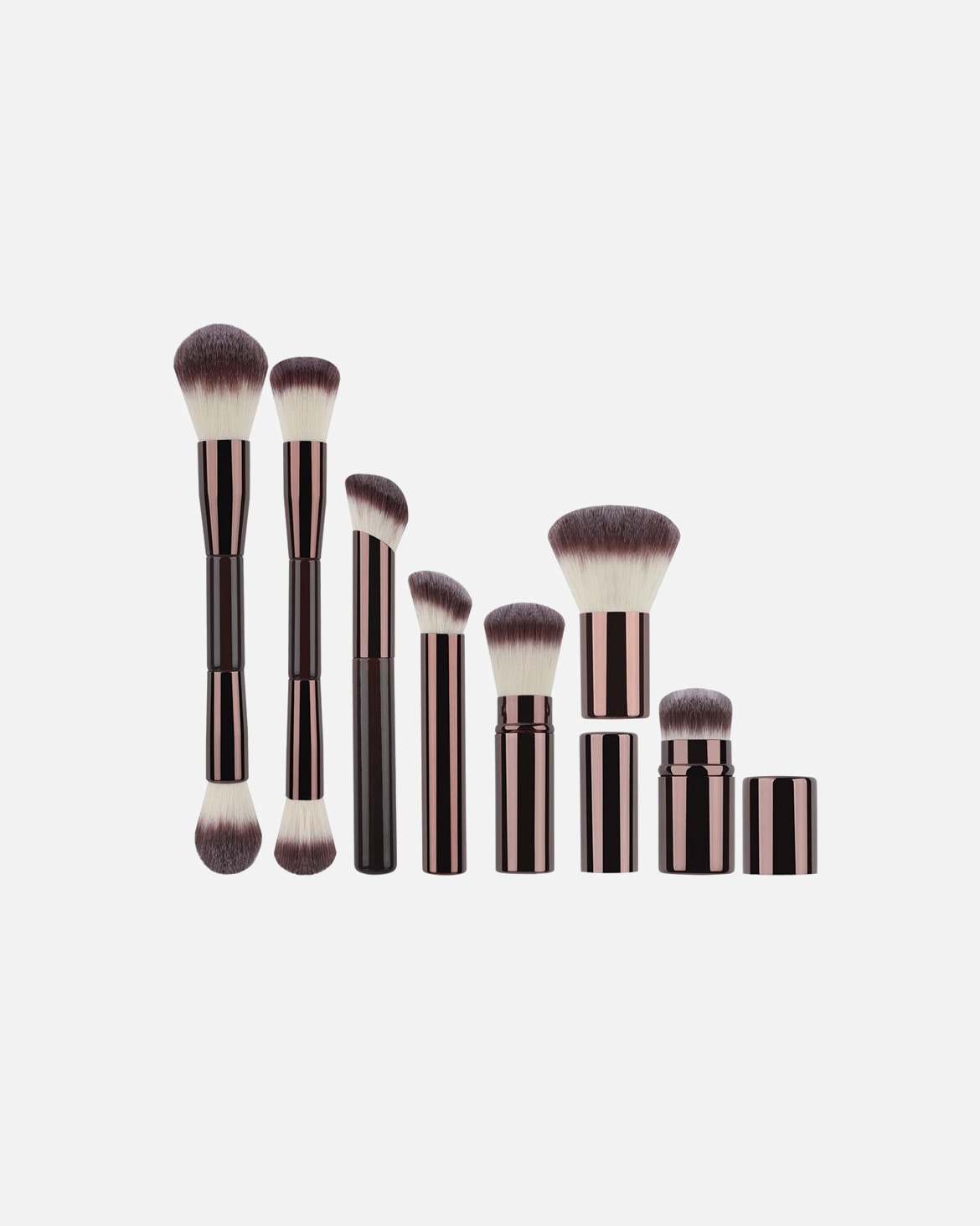 Set di pennelli Technique Pro marrone scuro