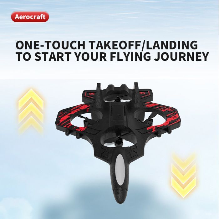 Remote Control Drone Toy for Children, Quadcopter, Stunt Plane, Shockproof and Drop Resistant