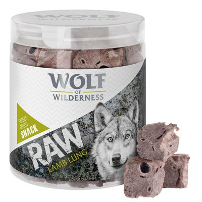 Pachet de probă mixt cu gustări liofilizate RAW Wolf of Wilderness