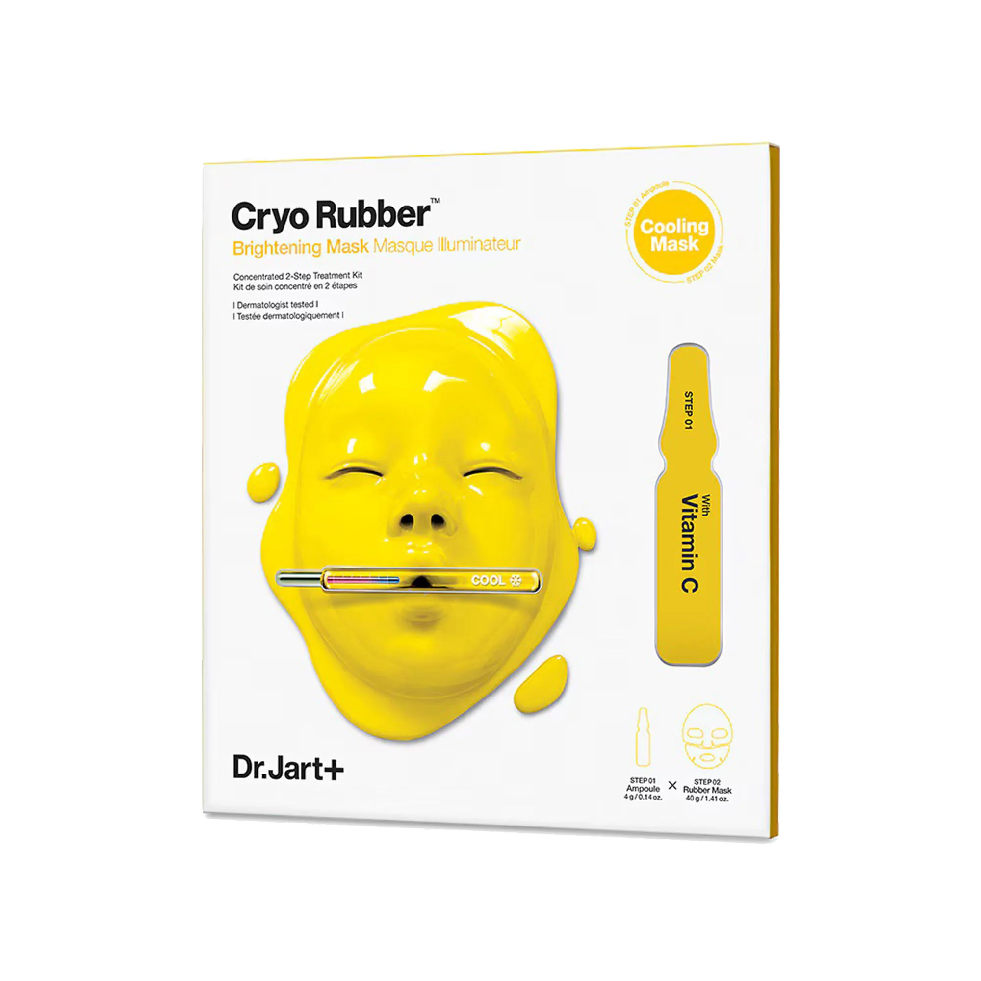 Cryo Rubber™ Brightening Vitamin C - Maschera Illuminante viso