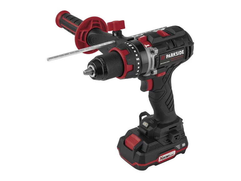 Furadeira/Parafusadeira de Impacto Sem Fio PARKSIDE PERFORMANCE® PSBSAP 20-Li C3, 20 V
