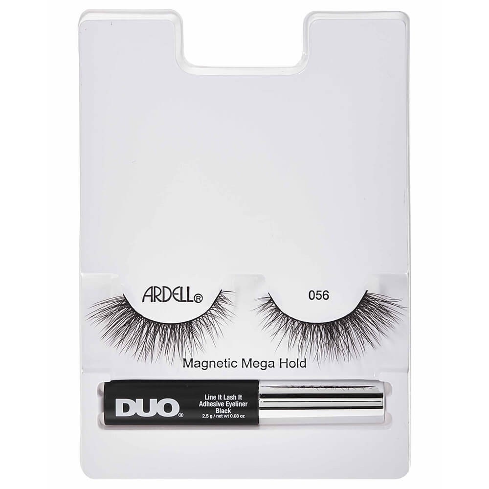 Ardell Faux-cils magnétiques MegaHold 056 Ardell et Colle Eyeliner Duo