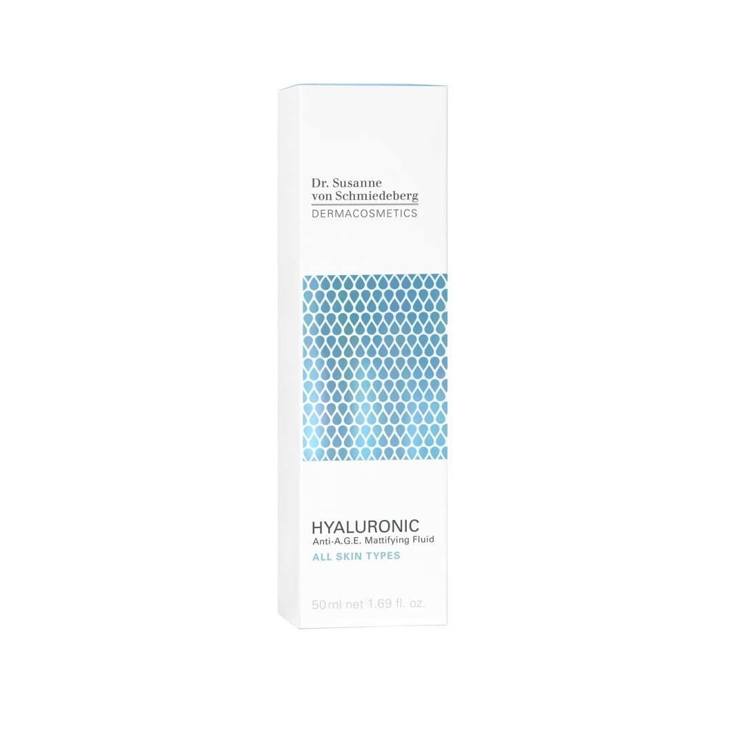 Dr. Susanne von Schmiedeberg Fluido Facial Hialurônico Hialurônico Anti-AGE Fluido Matificante - 50 ml