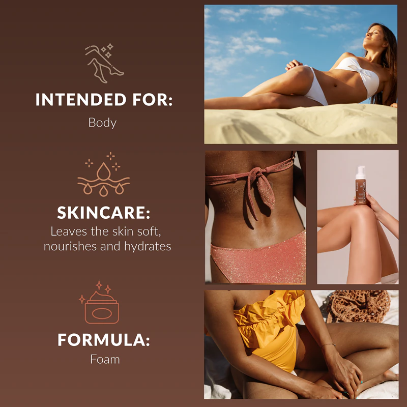 Bronzující pěna Lirene Perfect Tan pro světlou pleť