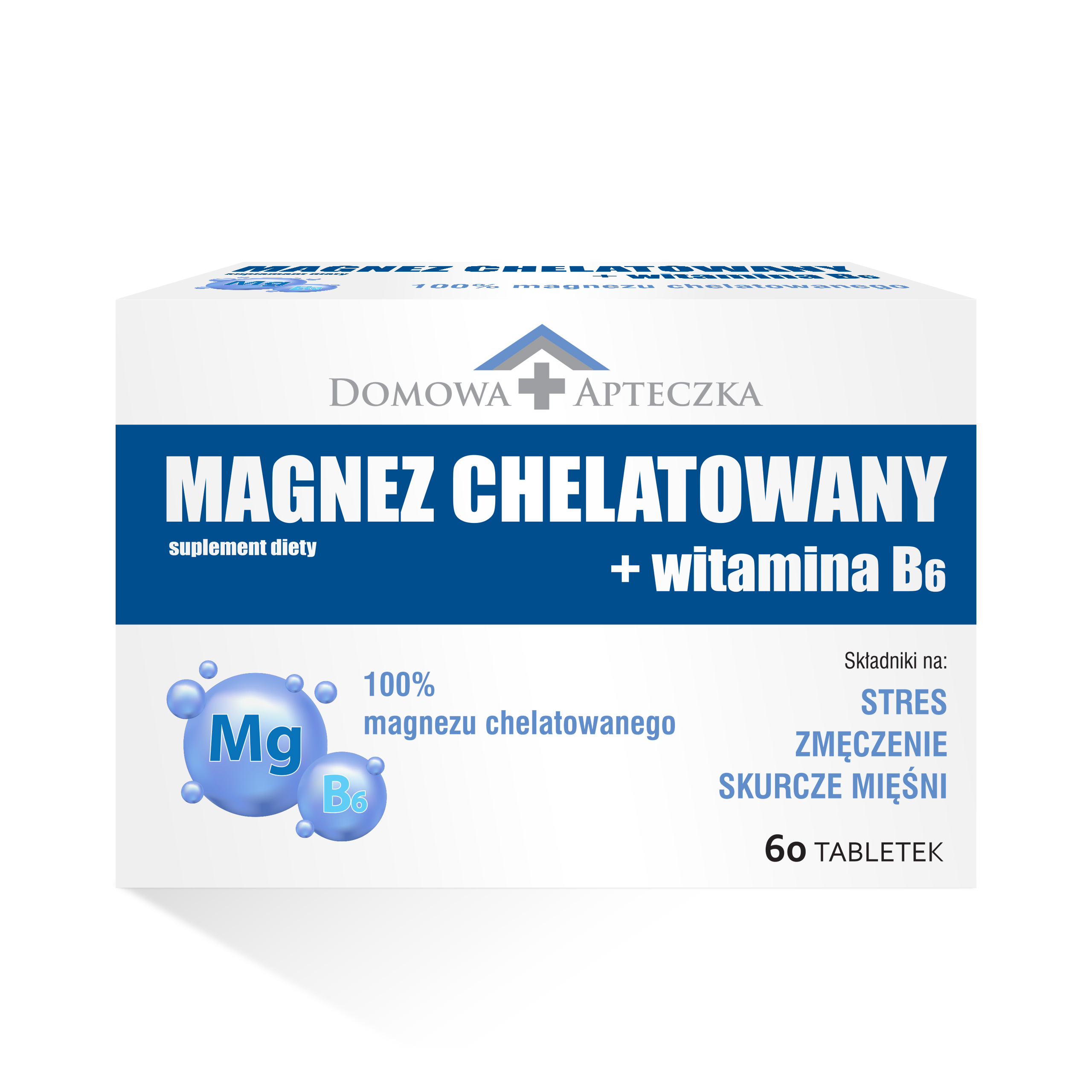 Mājas aptieciņas magnija helāts + B6 vitamīns