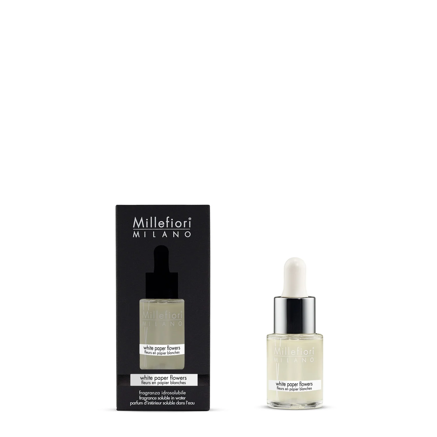 Millefiori Milano White Paper Flowers - Fragranze Idrosolubili