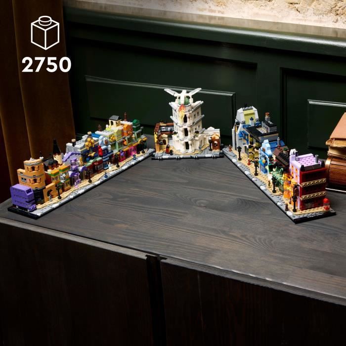 LEGO Harry Potter 76444 Negozi Magici di Diagon Alley - Set per adulti