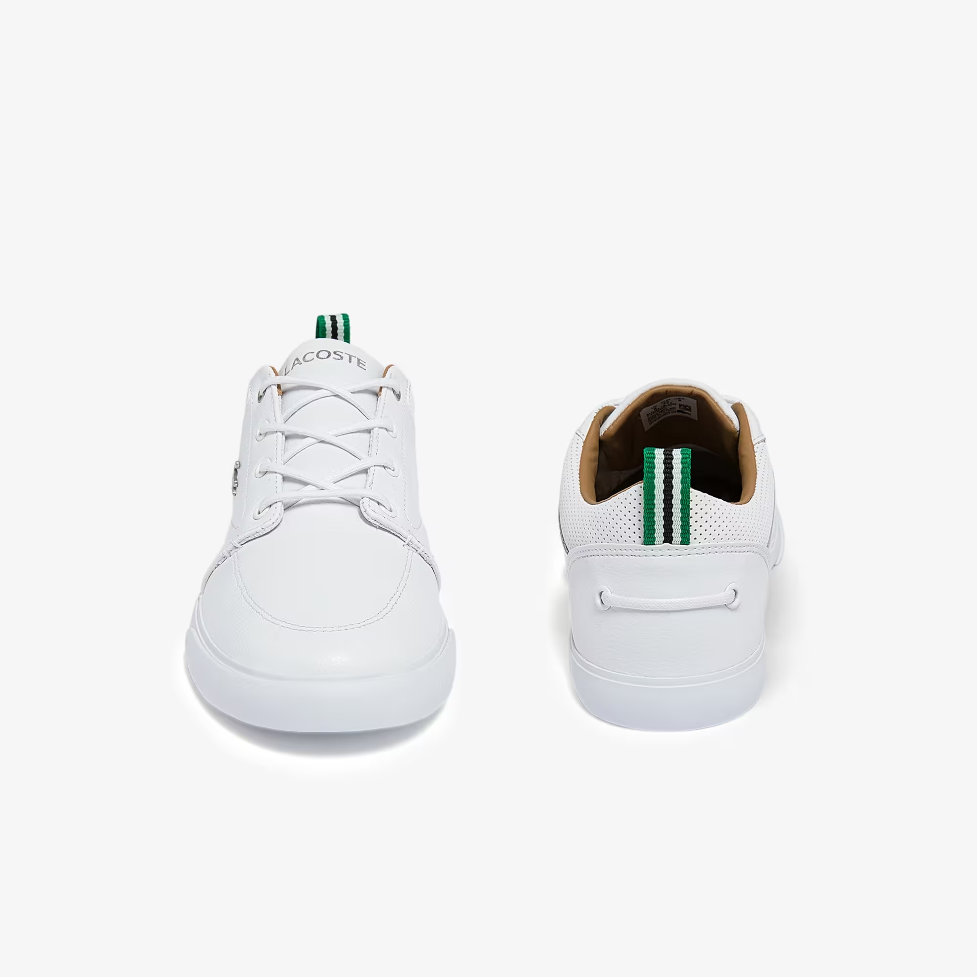 Men's Bayliss Leather Perforated Collar Sneakers