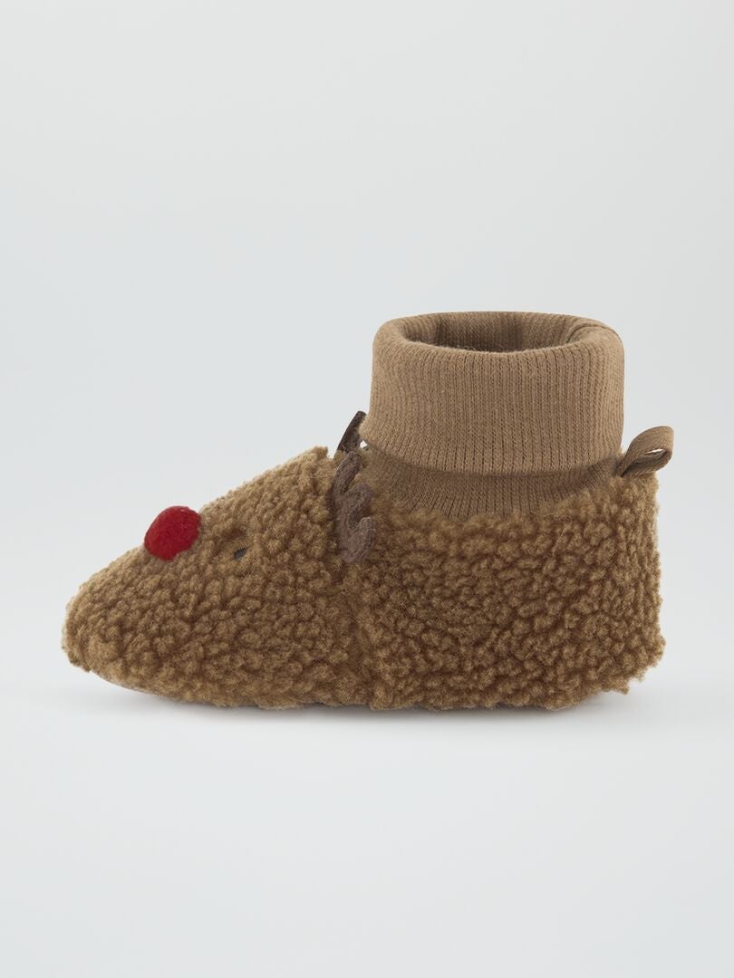 Pantuflas sherpa 'Renna' - reno