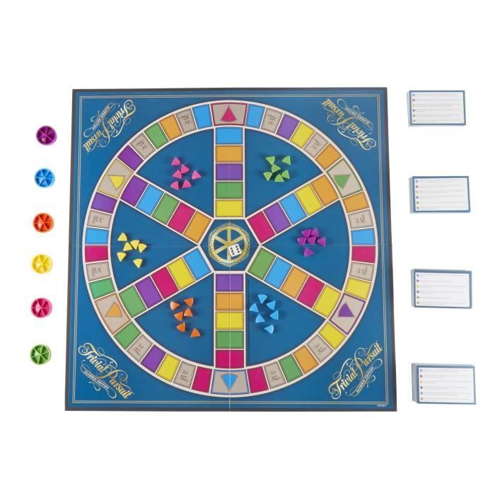 Trivial Pursuit Clássico, Jogo de Tabuleiro de Estratégia, Versão Francesa