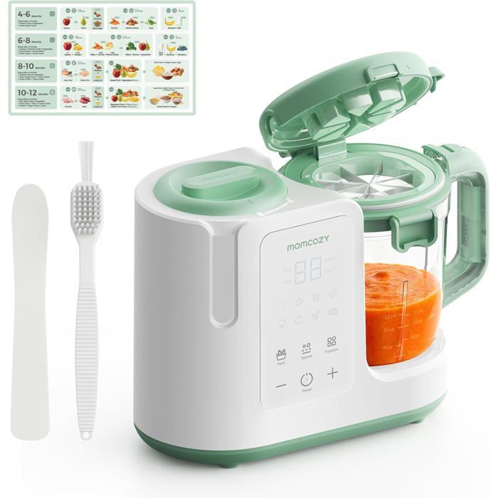 AutoMeal Robot de cuisine pour bébé Mélangeur vapeur automatique en une étape