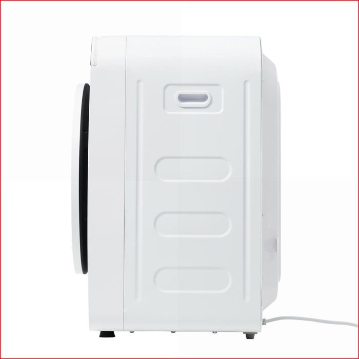 Secadora de roupa compacta - 3 kg (capacidade real de 4,5 kg) - 830 W - 6 programas - Esterilização UV + HT - Montagem na parede