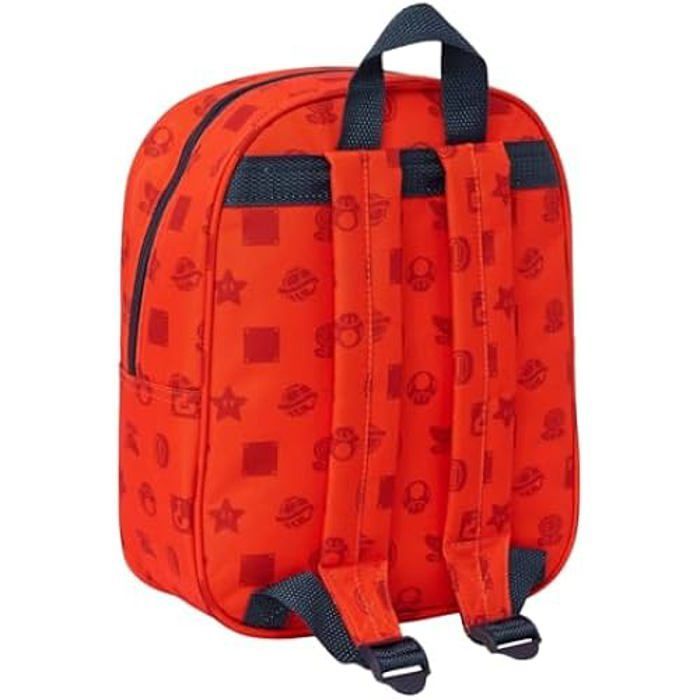 Sac à dos - SAFTA - SUPER MARIO 3D - Adaptable au chariot - Nettoyage facile - Enfants