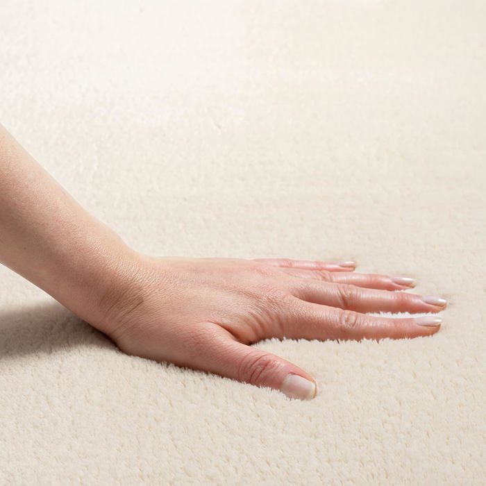Alfombra para salón - THE CARPET - LOFT - Beige - 120x160 cm - Lavable - Antideslizante