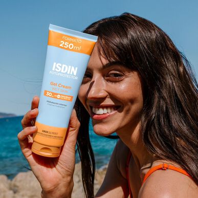 Isdin Solkrem Gelkrem for kroppen SPF30 250 ml