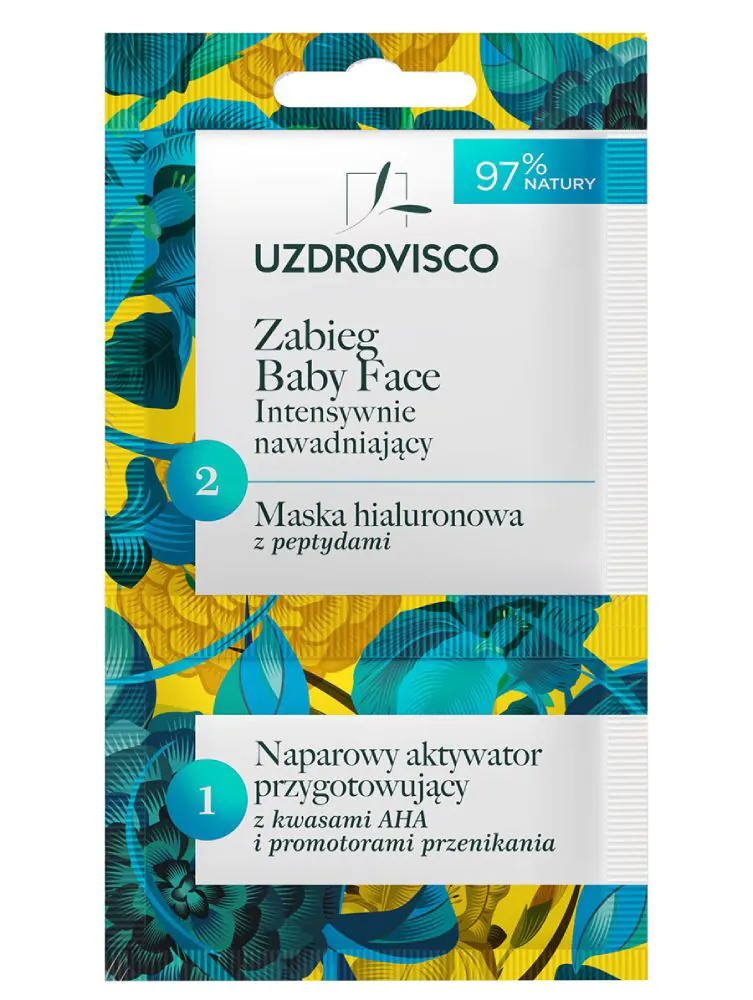 Uzdrovisco Zabieg Baby Face intensywnie nawadniający