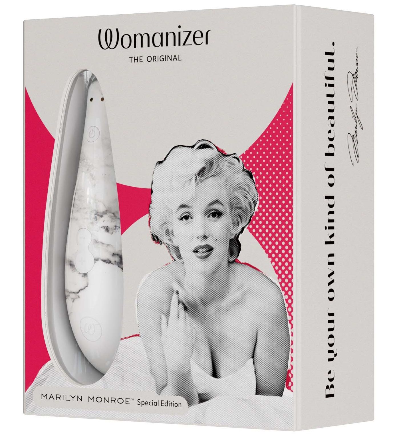 Vibratorja Marilyn Monroe Classic 2 White Marble