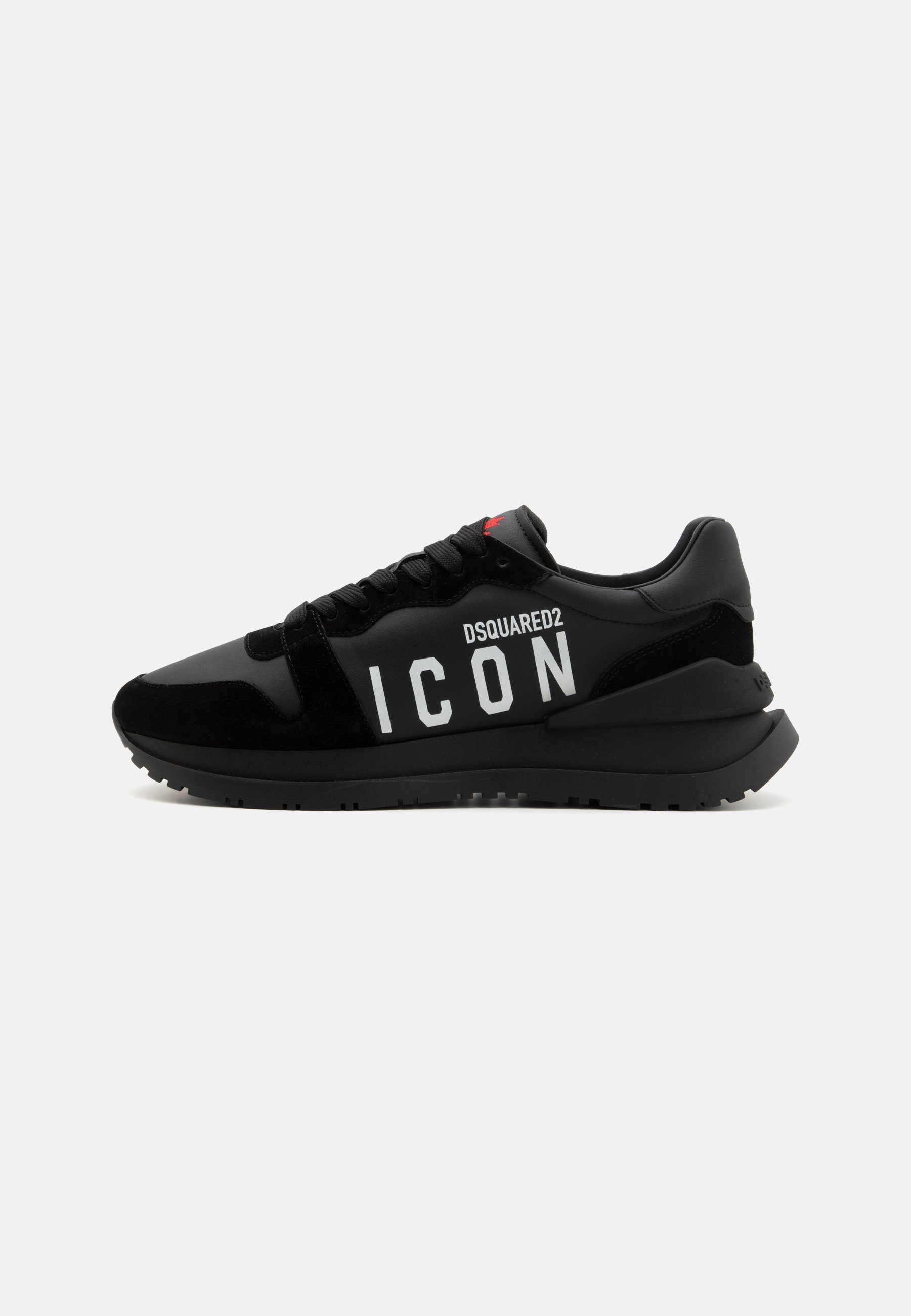 DSQUARED2 ICON-sneakers - nero/rosso