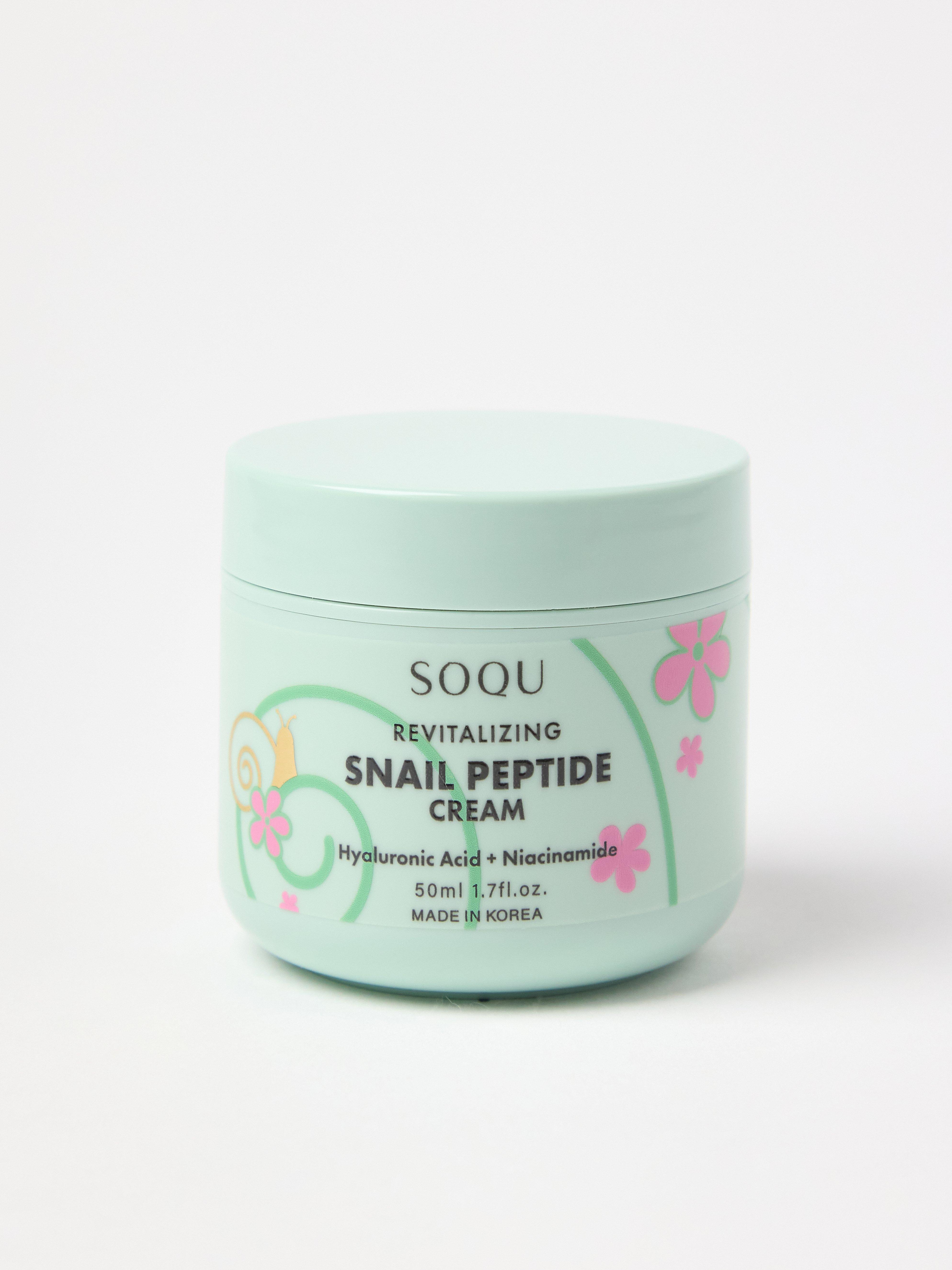 Creme de Peptídeos de Caracol SOQU Sem Cor