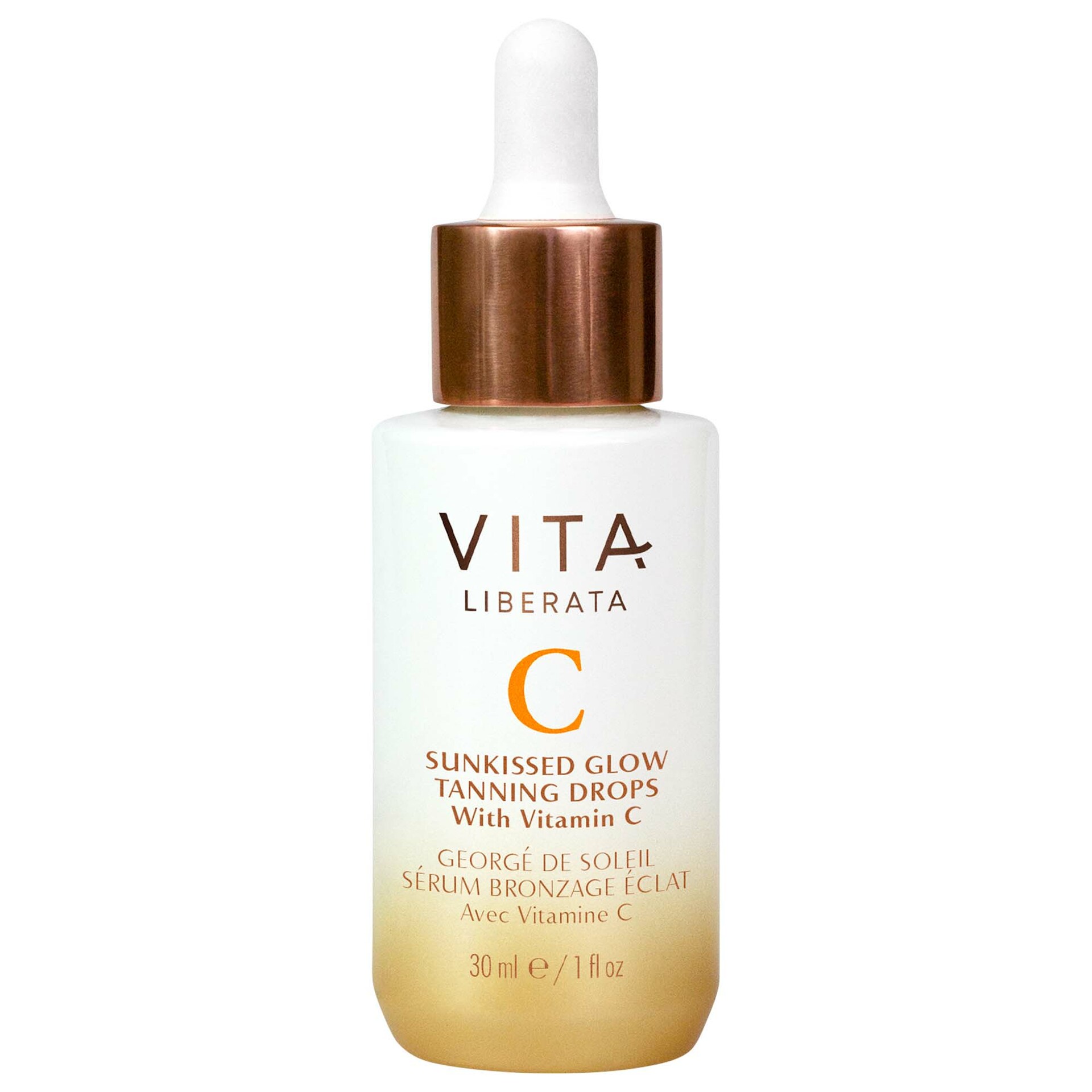 Gotas autobronzeadoras Sunkissed Glow com vitamina C 30 ml - Vita Liberata