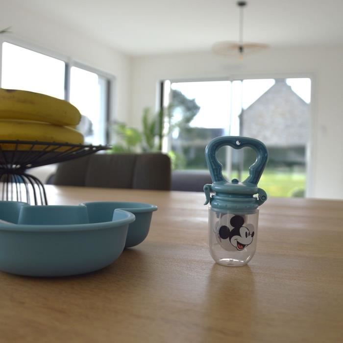 Fruit- en groentesnackspeeltje - THERMOBABY - MICKEY - Siliconen