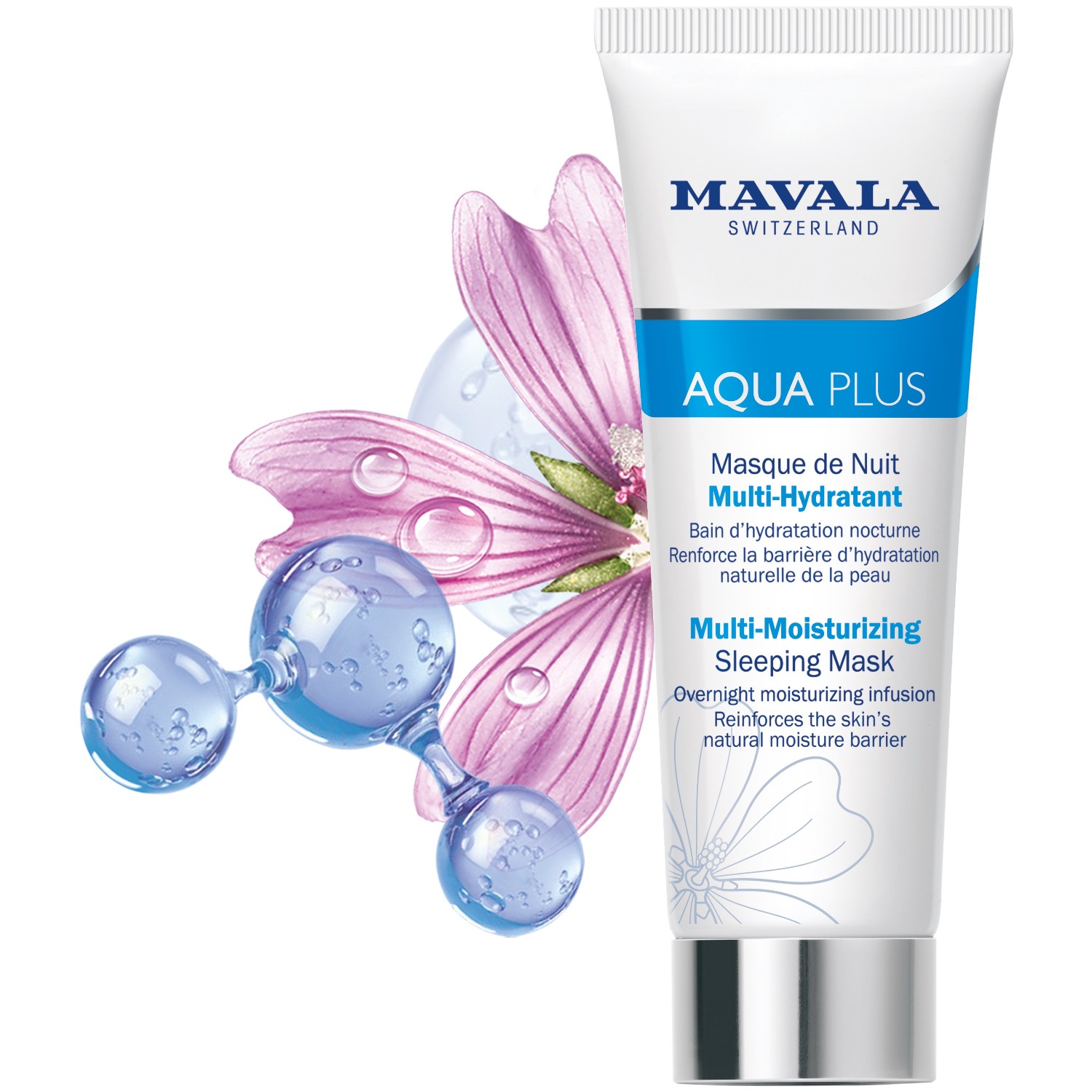 Mavala AQUA PLUS Masque de Nuit Multi-Hydratant